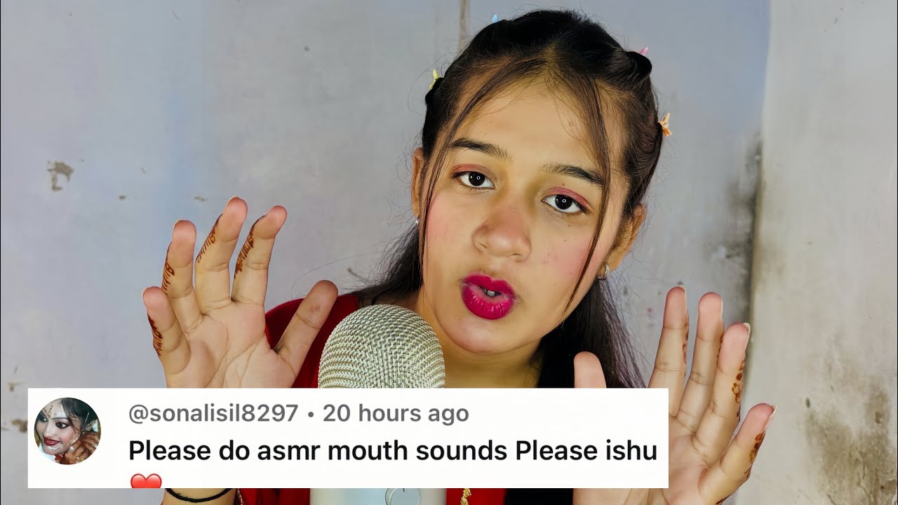 ASMR MOUTH AND HAND SOUNDS 🫦