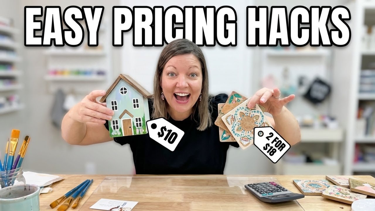 Easy Pricing Tricks For Handmade Sellers! (ep. 2)