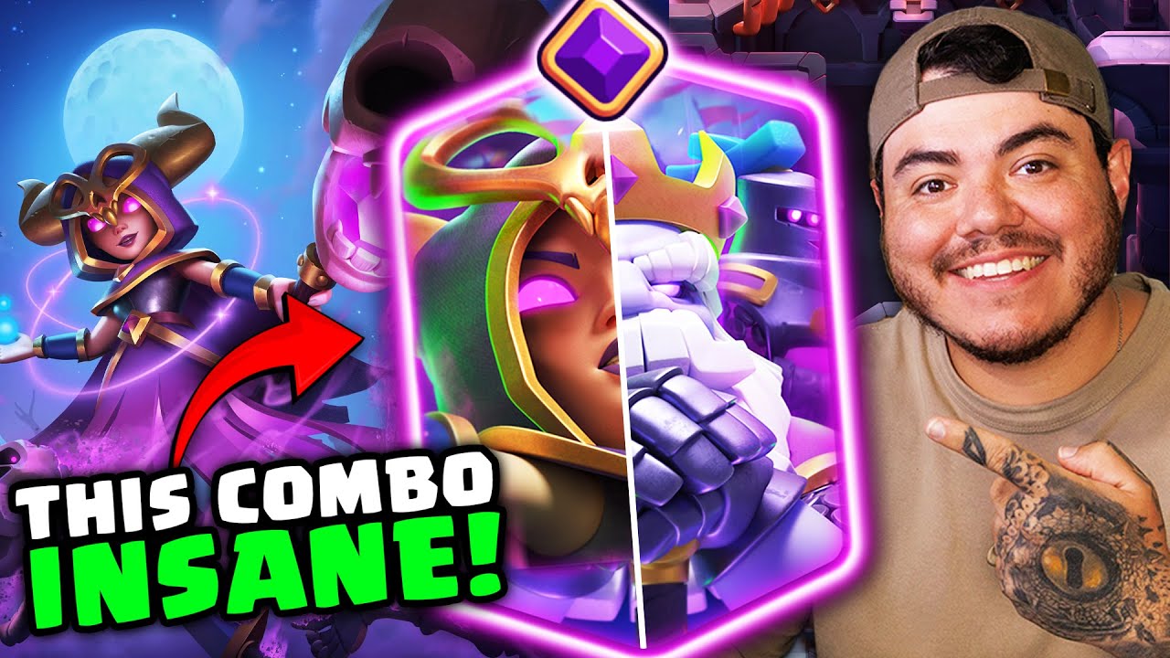This EVO Witch + Royal Ghost Combo For 15K Trophies is INSANE