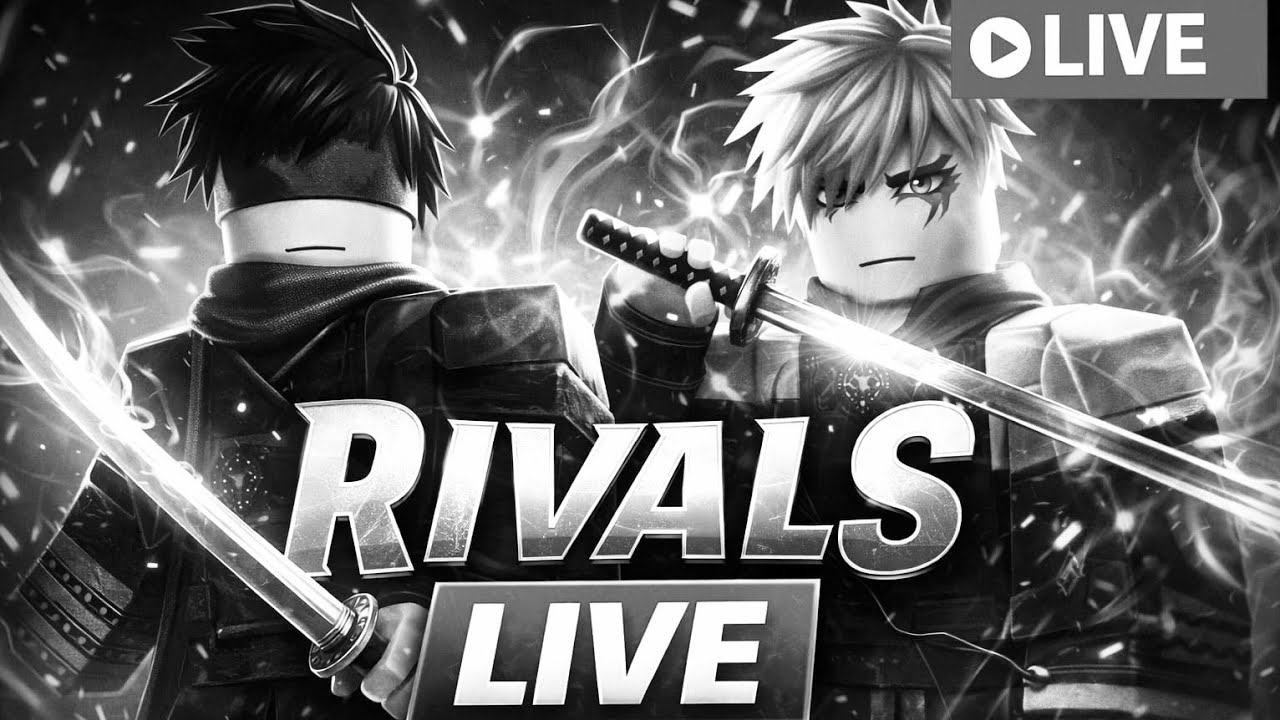 Roblox rivals but I am live!!!!!!
