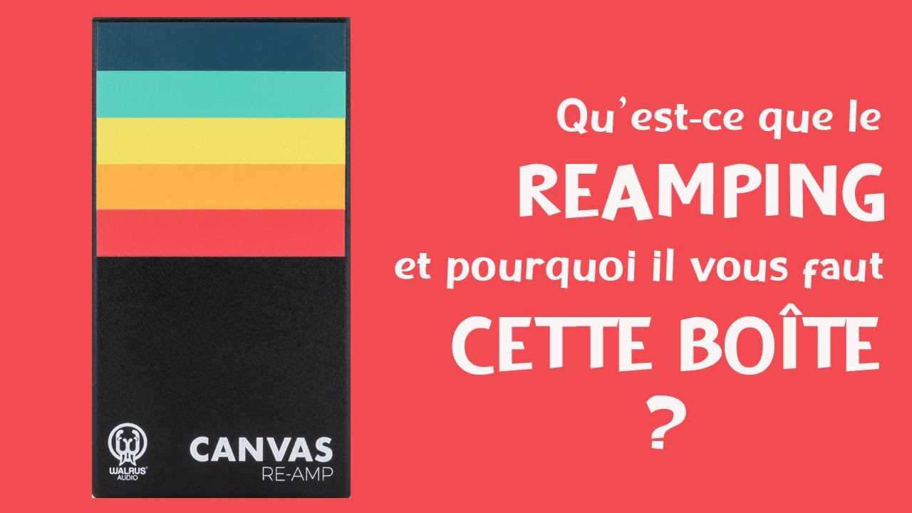 Les joies du reamping : la Walrus Canvas Re-Amp