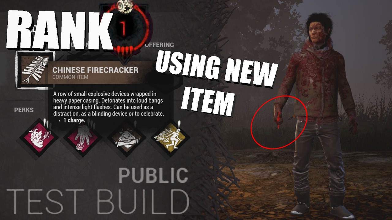 Dead By Daylight PUBLIC TEST BUILD 1.4.0 | MORE FIRECRACKERS