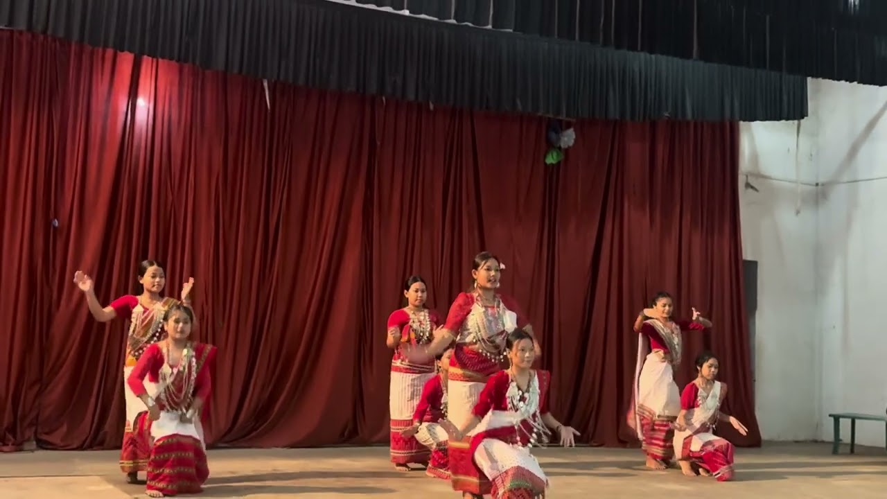 #kokborok Group #dance  performed by Yellow House 💛@sfems