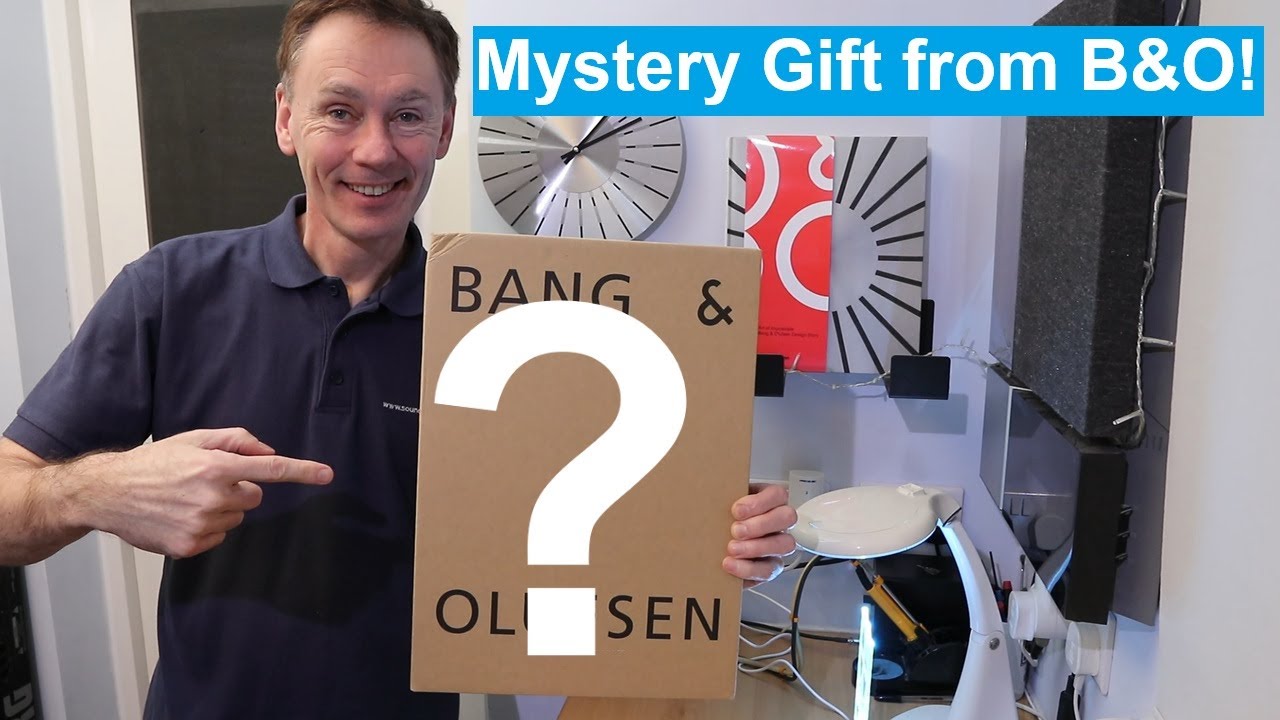 Mystery gift unboxing - Bang & Olufsen sent me a parcel to celebrate 50 years as a B&O fan...