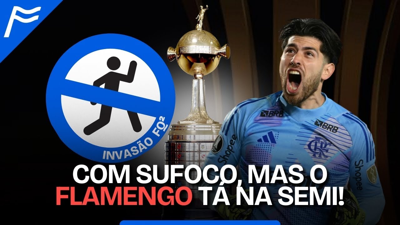 INVASÃO FQ²: COM PÊNALTIS E SUFOCO, FLAMENGO PASSA PARA SEMIFINAL! 🔴