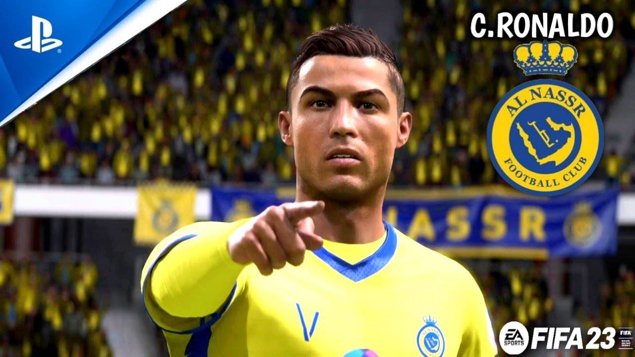 فيفا 23 - النصر ضد الهلال - الدوري السعودي للمحترفين . كرستيانو رونالدو | ps5