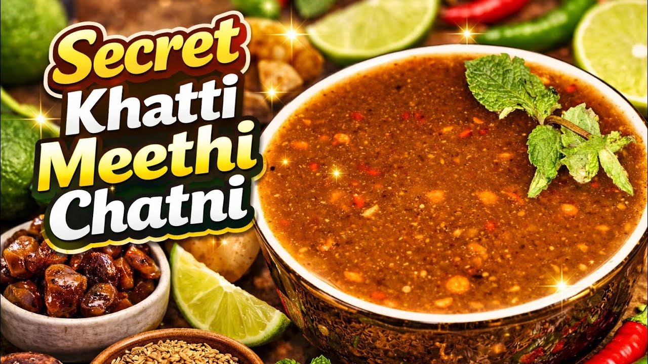 Khatti Meethi Chatni Recipe | Imli Ki Chatni | Sweet & Sour Chutney