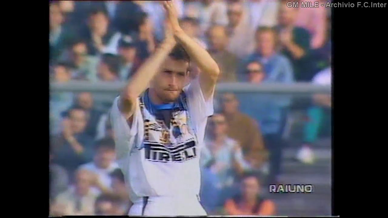 1995-96 (6^ - 15-10-1995) Atalanta-INTER 1-1 [Aut.Herrera,Morfeo] Servizio 90°Minuto Rai1