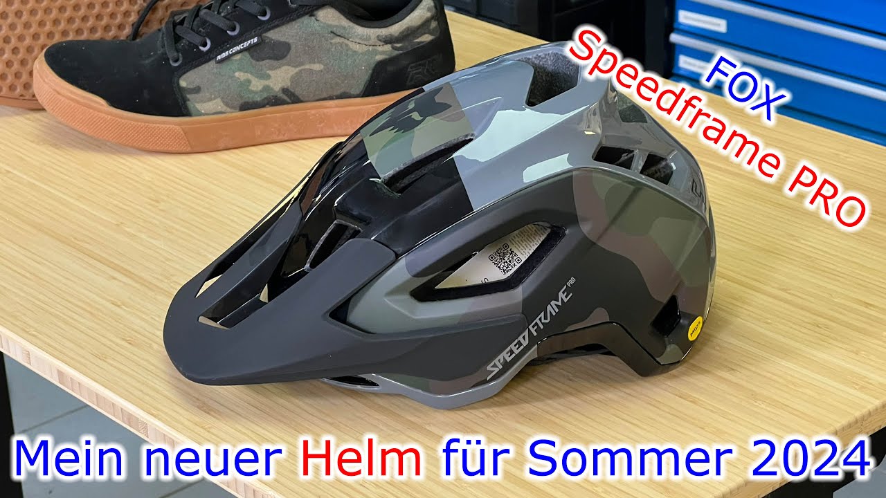 FOX SPEEDFRAME PRO Camo // Mein neuer Helm für den Sommer 2024