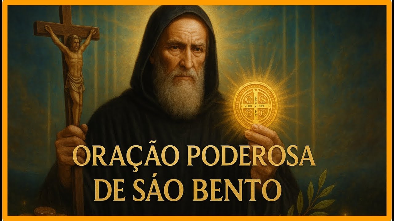 LIVE DE ORAÇÃO FORTE 07 DE FEVEREIRO  – São Bento Defendei-nos no Combate Espiritual!