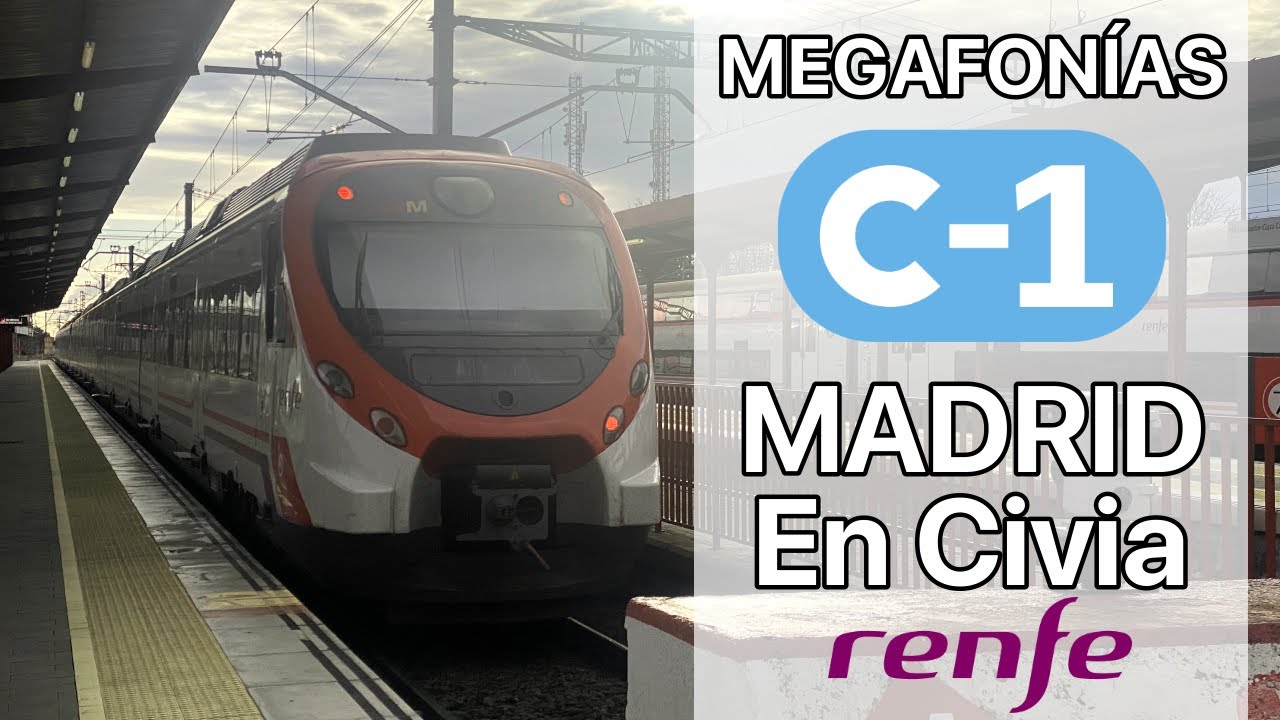 Megafonías C-1 de Madrid en Civia