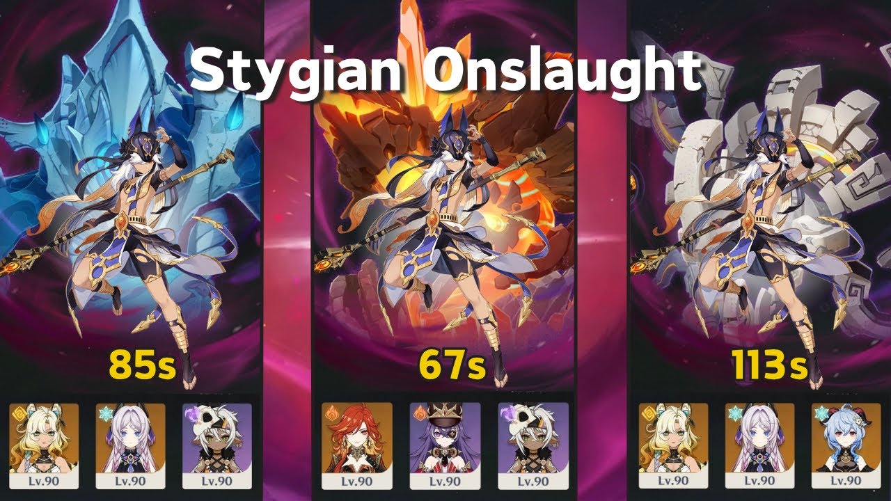 【原神】ver.5.7 幽境の激戦 アルティメット ソロ セノメインPT  / Stygian Onslaught Dire(Lv.110) Solo Cyno main PT
