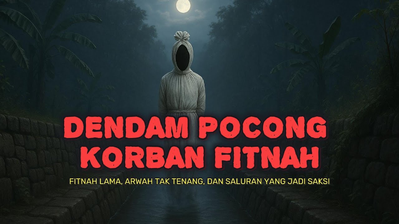 Dendam Pocong Korban Fitnah - Cerita Horor #horror #storytelling #misteri #ceritahoror