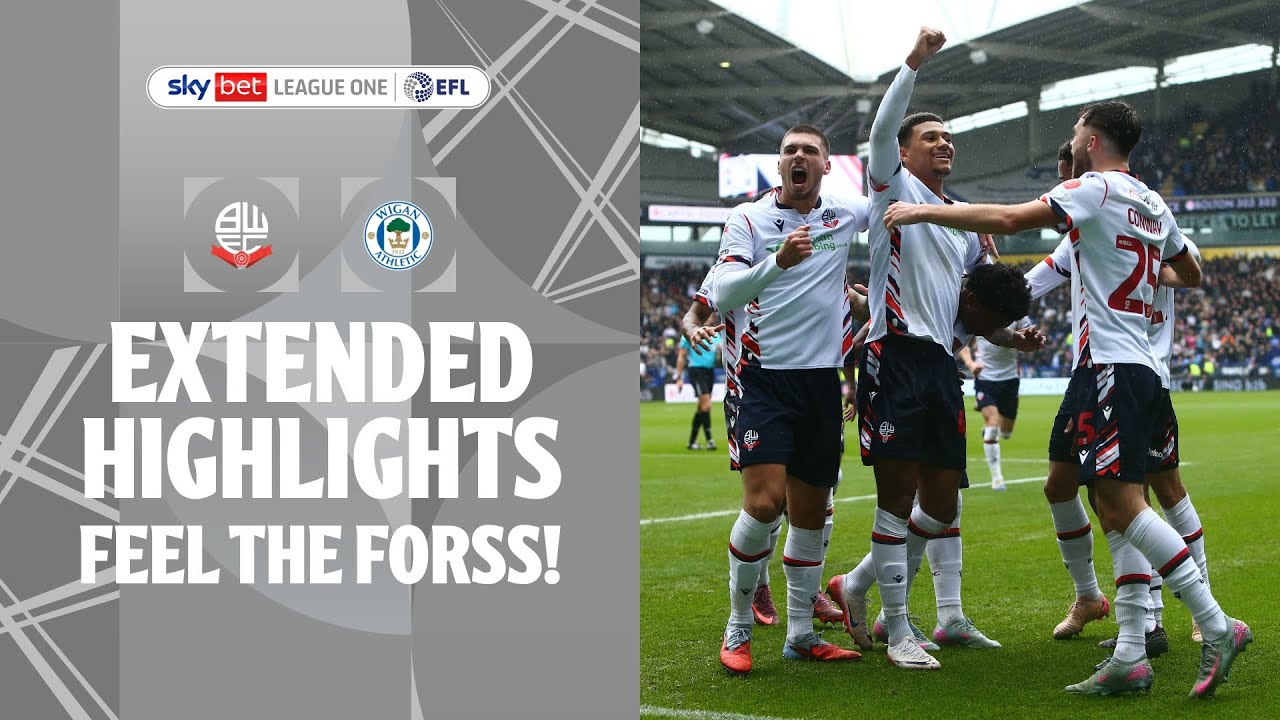 DERBY DAY DELIGHT! | Bolton Wanderers vs Wigan Athletic Extended Highlights