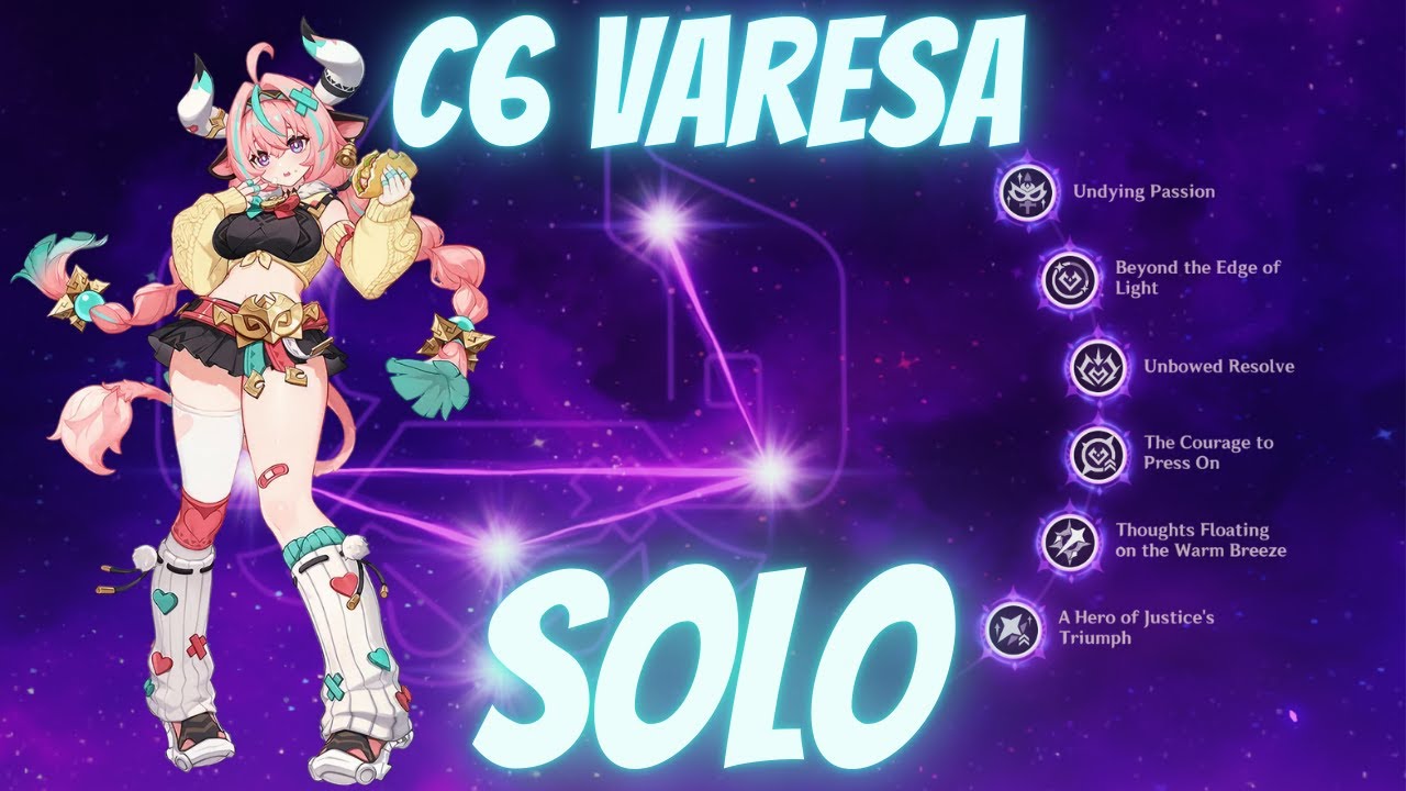 C6 Varesa is the BEST C6 solo-er in the game! | Genshin Impact