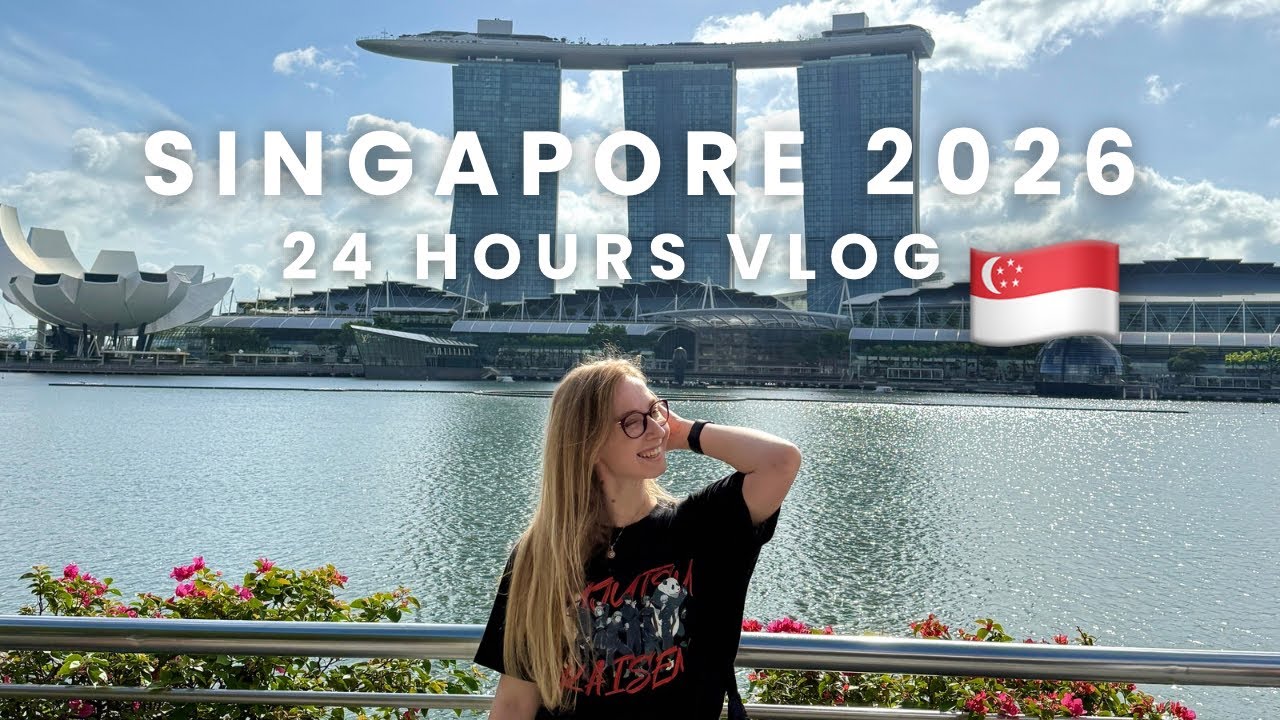 24 Hours Exploring Singapore 🇸🇬 | Part 1 Travel Vlog