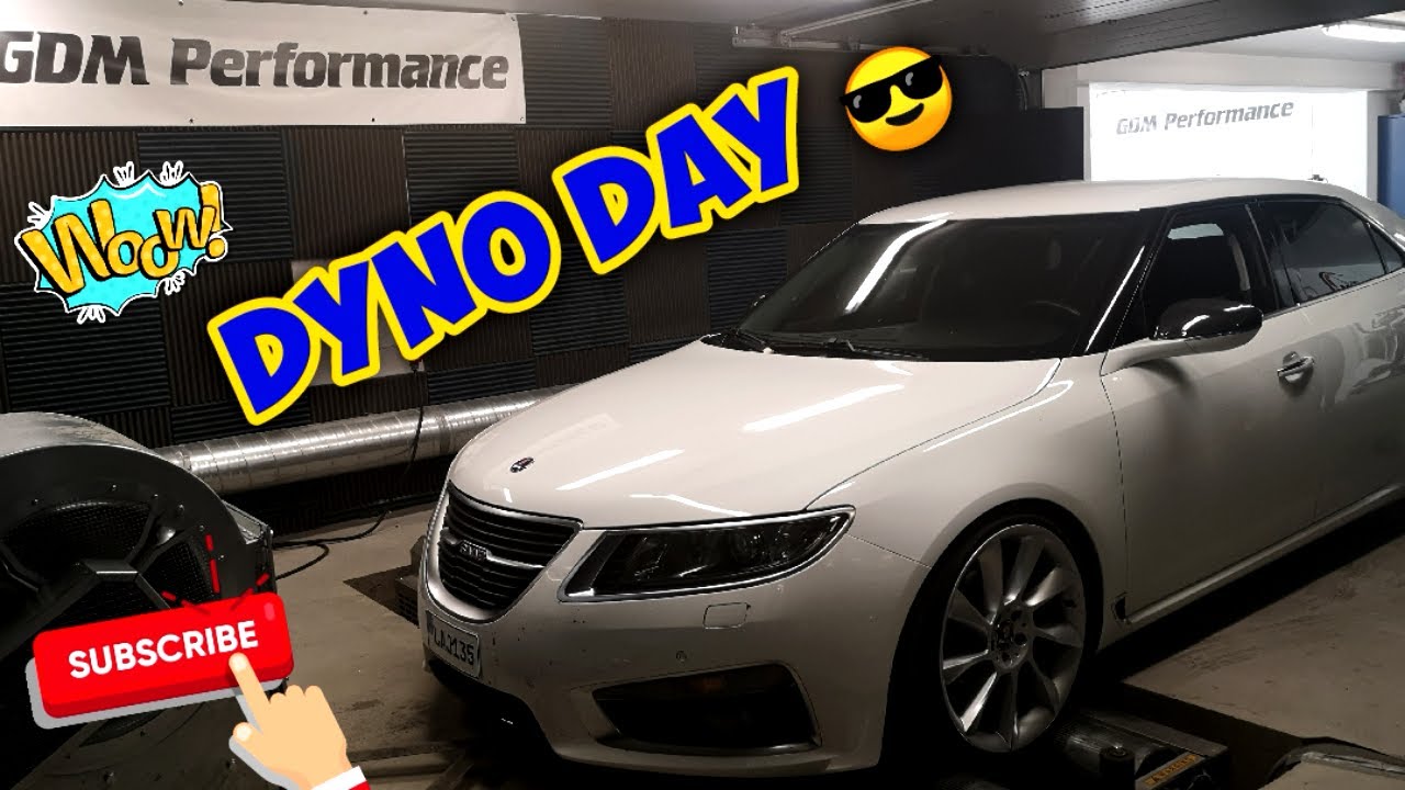 SAAB 9-5 NG Tuning + DYNO!