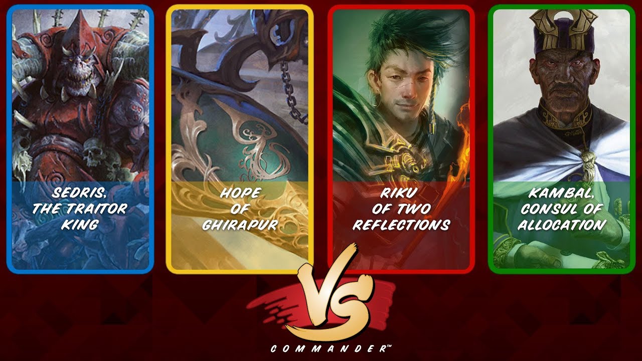 Commander VS S9E9: Sedris vs Hope of Ghirapur vs Riku vs Kambal