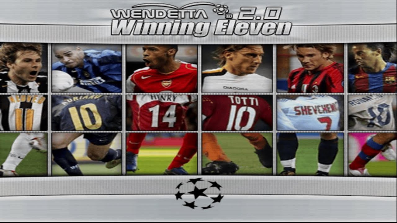 Winning Eleven 8 PS2 - Wendetta v2.0 season 2004-05