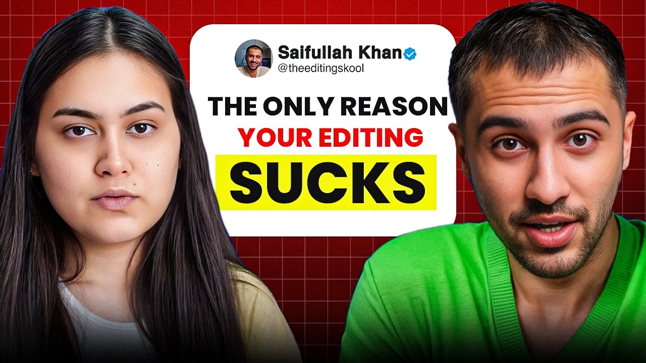 The Only Video To Learn video editing in 2025