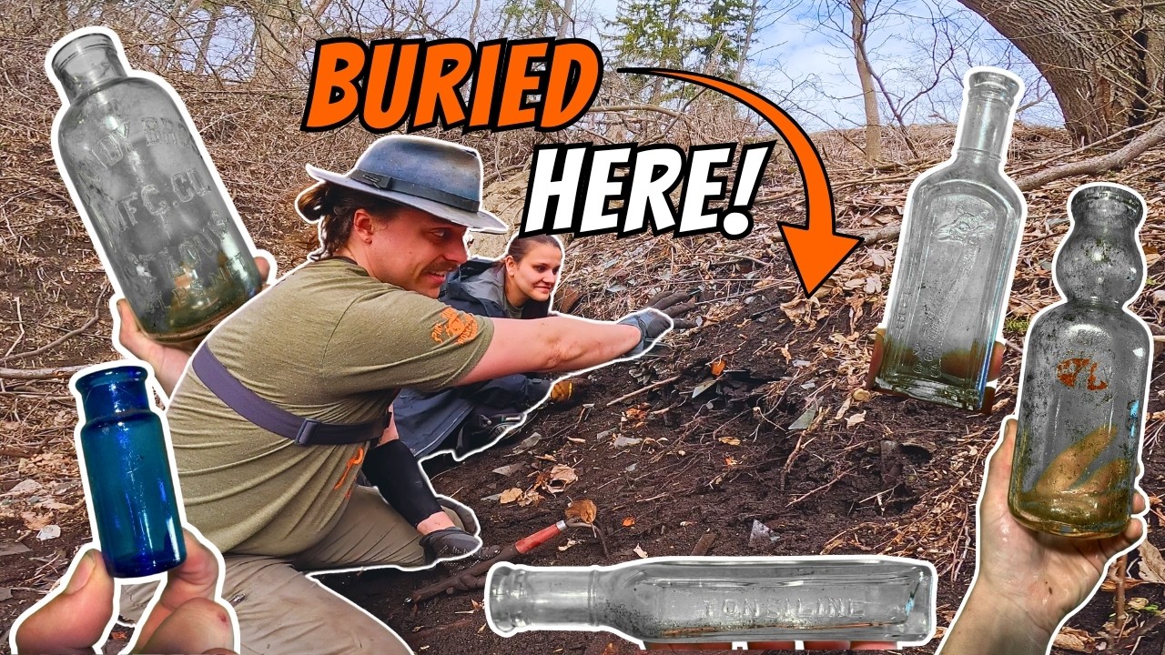 I Discovered a SECRET Bottle Dump in Wisconsin and It Was LOADED with RARE Treasures