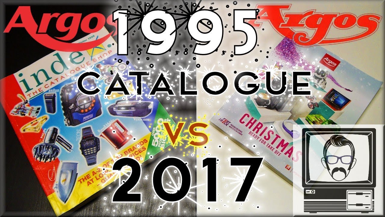 1995 Xmas Catalogue vs. 2017 Catalogue | Nostalgia Nerd