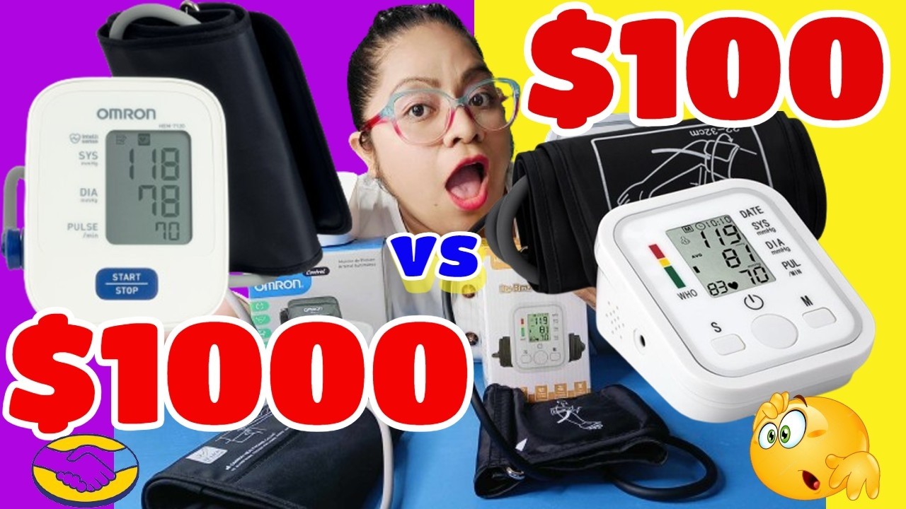 🌟TENSIOMETRO digital BARATO vs CARO &iquest;CU&Aacute;L es MEJOR? &iexcl;&iexcl;DESCUBRE LA VERDAD!!💥