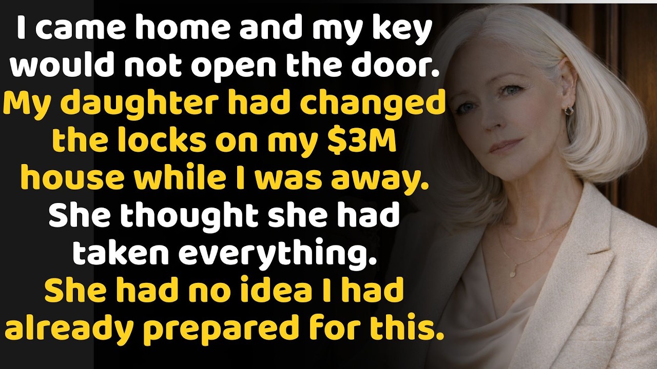 While I Was Away, My Daughter Changed The Locks On My $3.0M House — She Had No Idea I Was Ready…