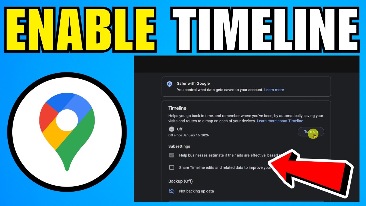 How To Enable Timeline In Google Maps (2026) (Beginners Guide)