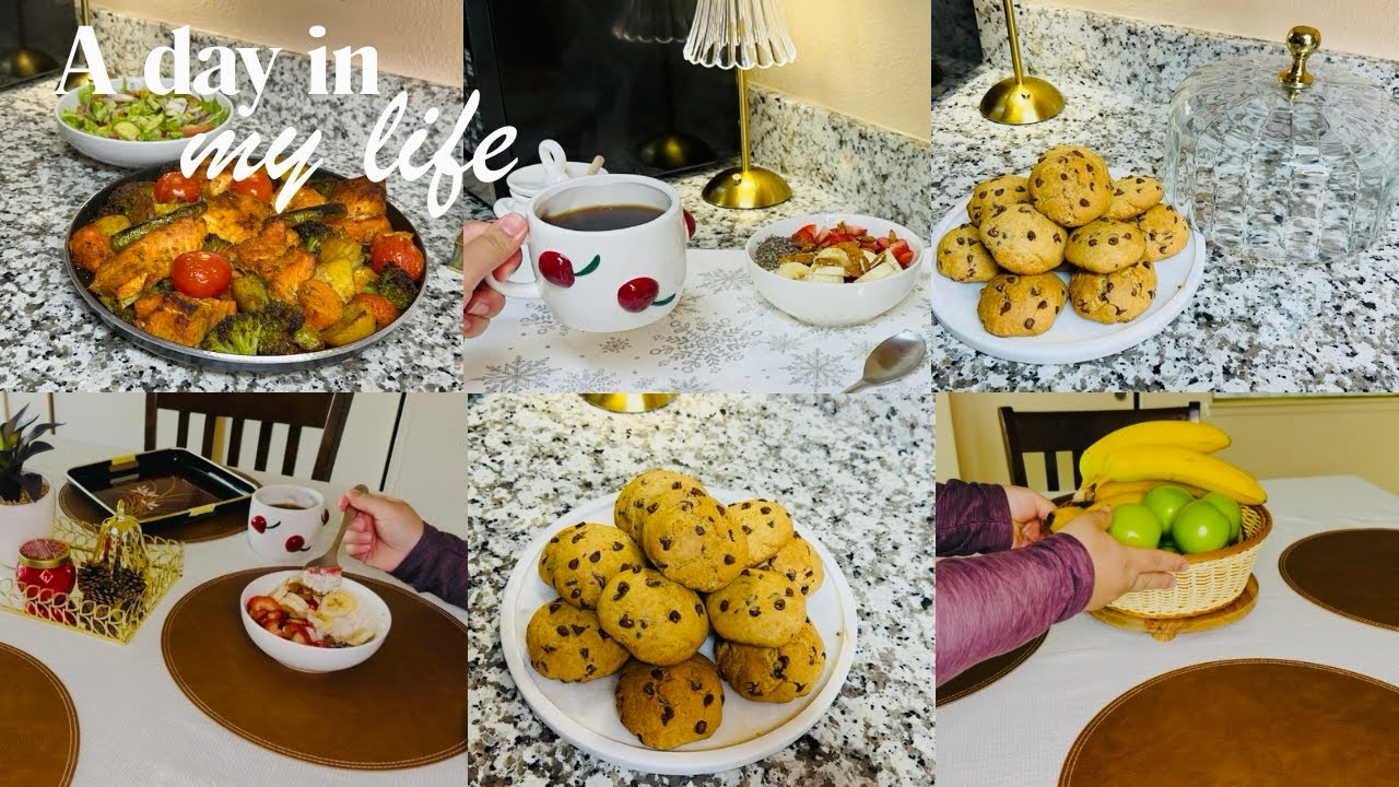 Slow Living Daily Vlog | Silent Cooking & Baking | Cozy Day at Home 🏠
