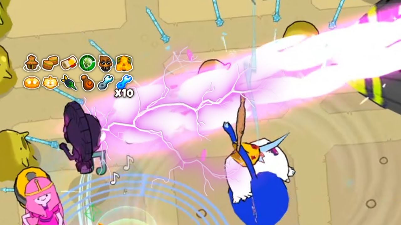 Boosted DARK Sun God in Bloons Adventure Time TD!
