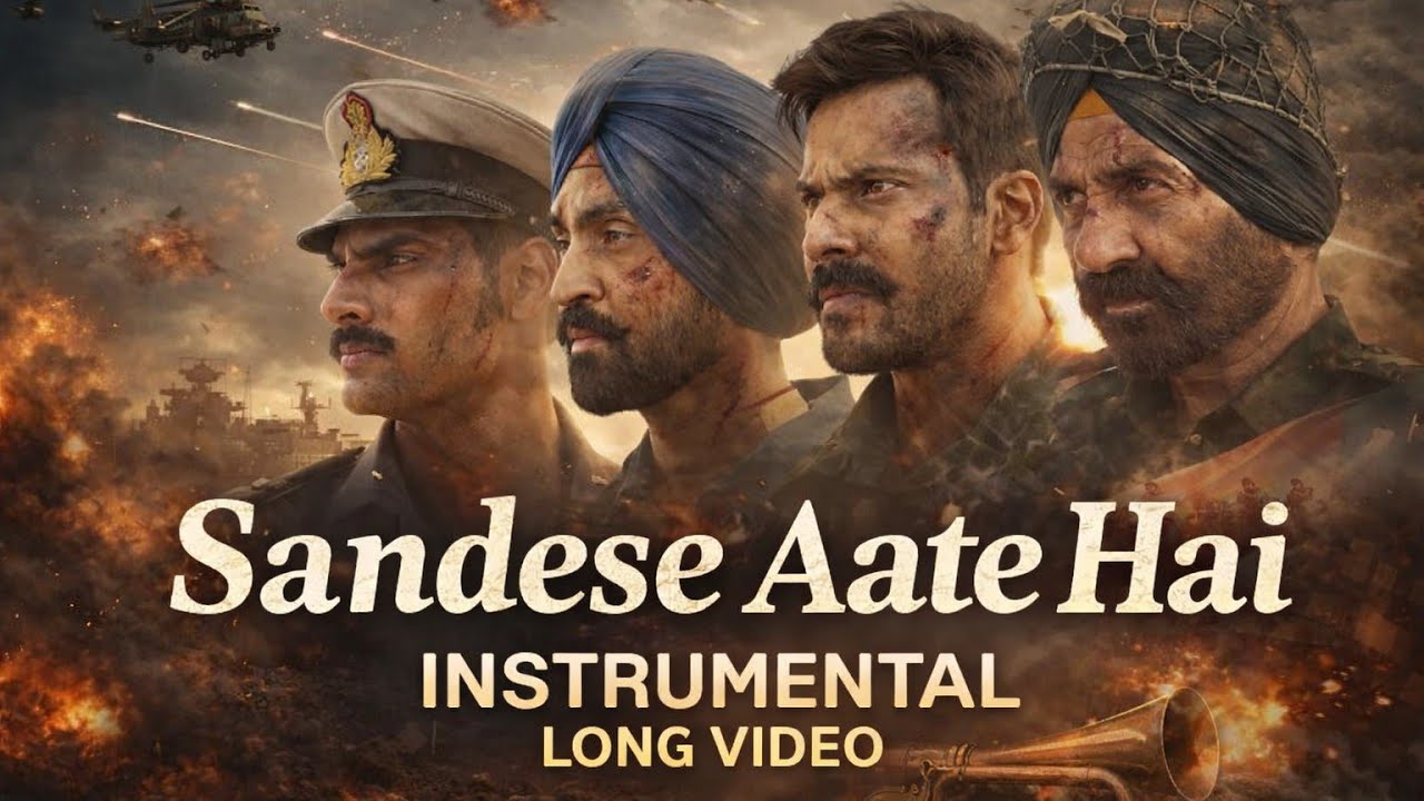 Border 2 । Saandesa Ate Hai । Hume Tadpate Hai । Instumental Music । Independence Day Special । 