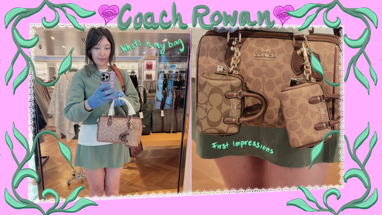 NEW Coach Rowan: Best Louis Vuitton Speedy dupe!