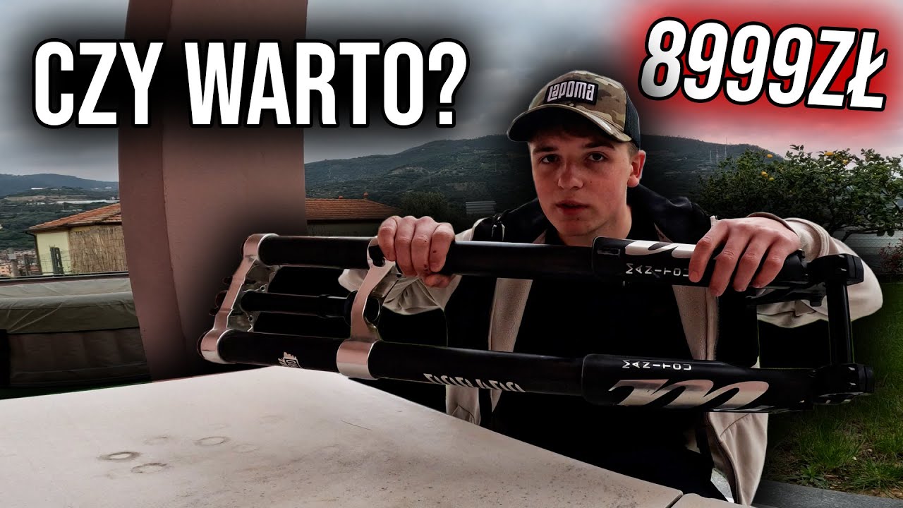 KARBONOWY AMORTYZATOR DO DH - Manitou dorado pro