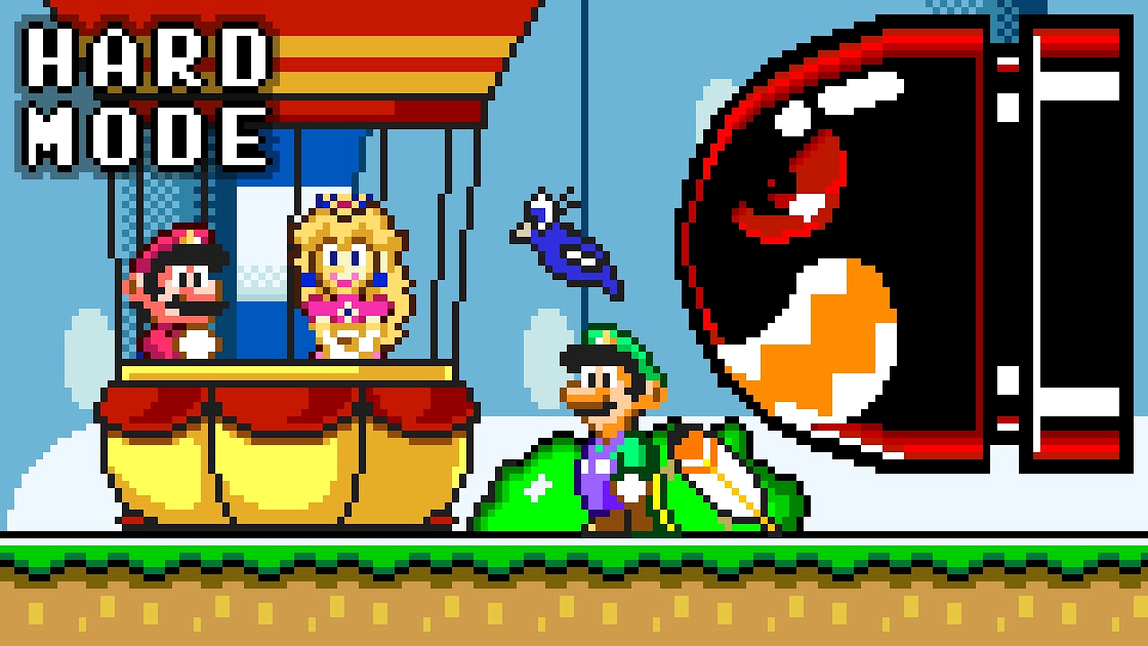 Super Mario World: 30th Anniversary Edition (Hard Mode). ᴴᴰ