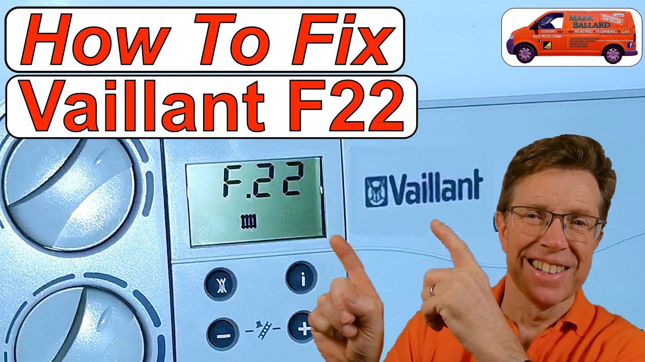 Как устранить ошибку F22, Vaillant ecotec Plus, простые пошаговые инструкции.