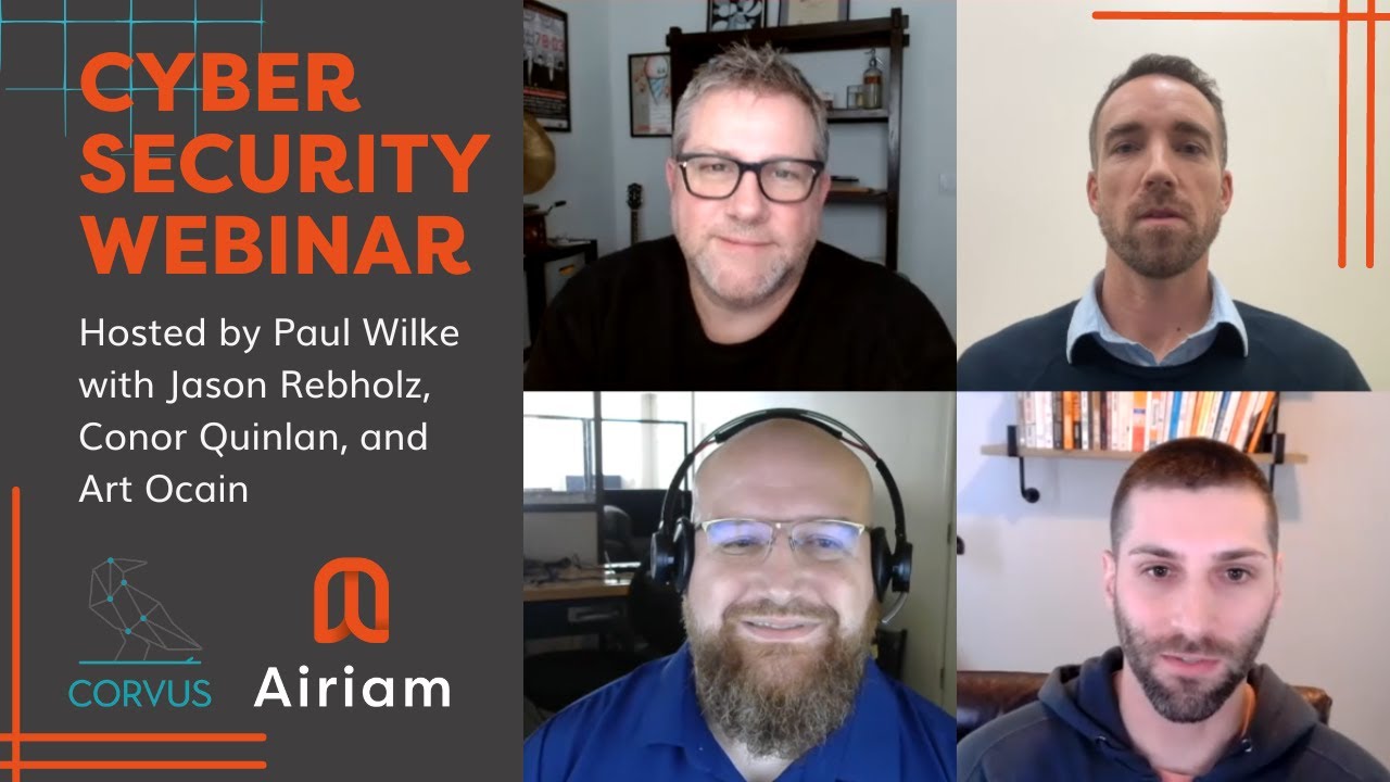 Cybersecurity Awareness Month: Resilience - Airiam Cybersecurity Webinar