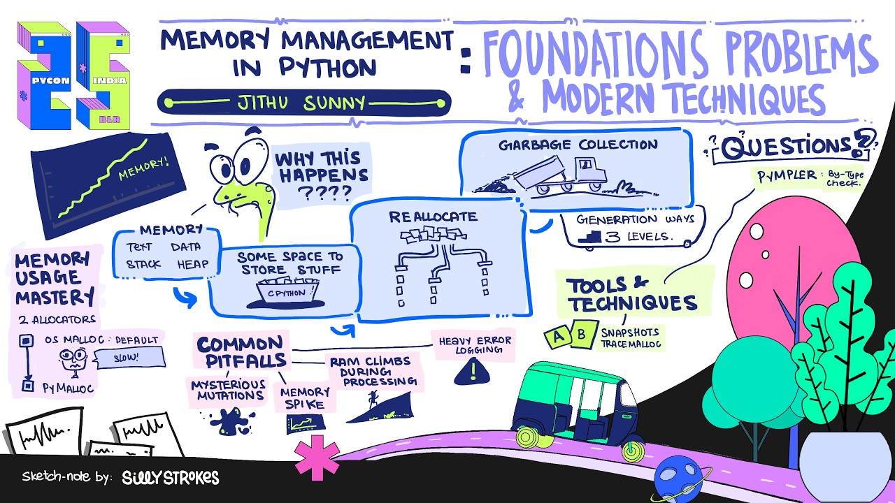 Memory Management in Python: Foundations, Problems, and Modern Techniques - Jithu Sunny