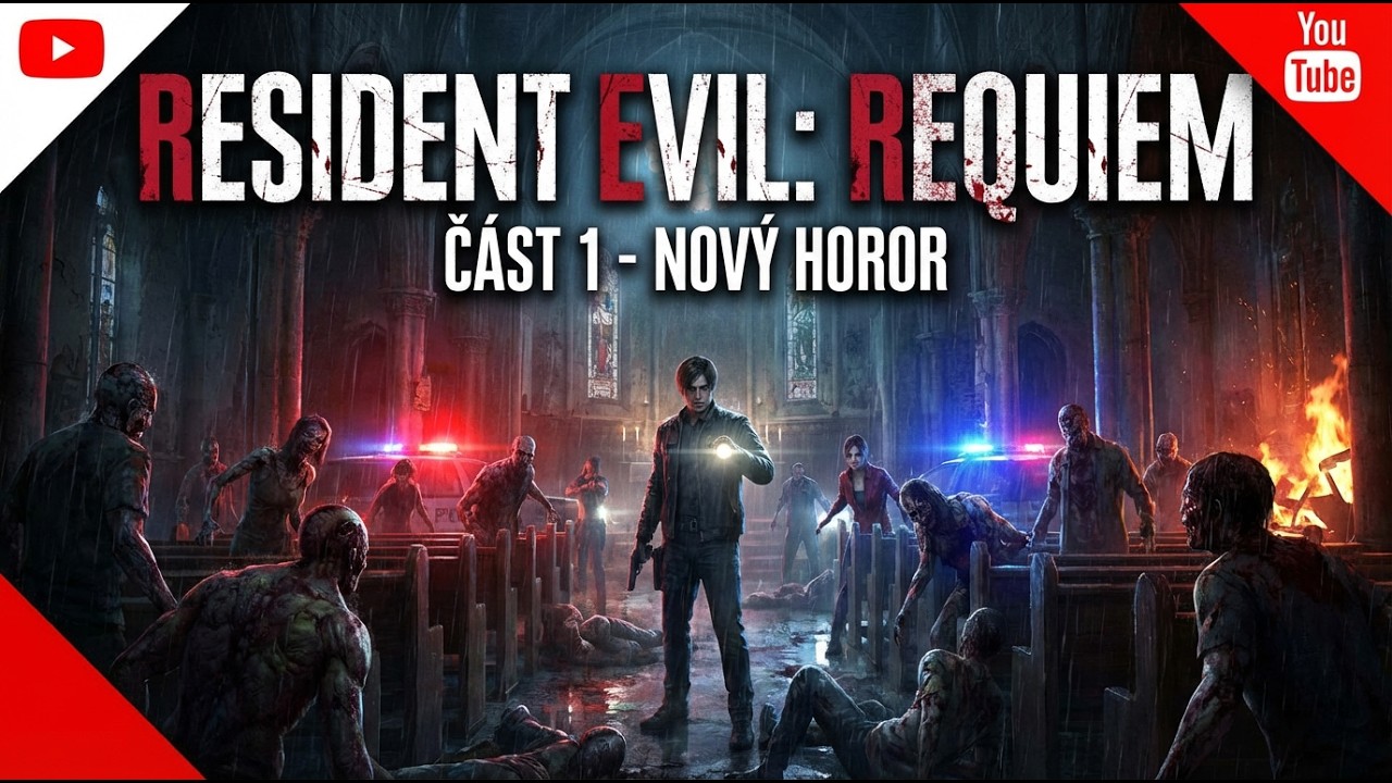 🔴 NEJVĚTŠÍ HOROR ROKU JE TADY! 👁️ Resident Evil Requiem LIVE CZ