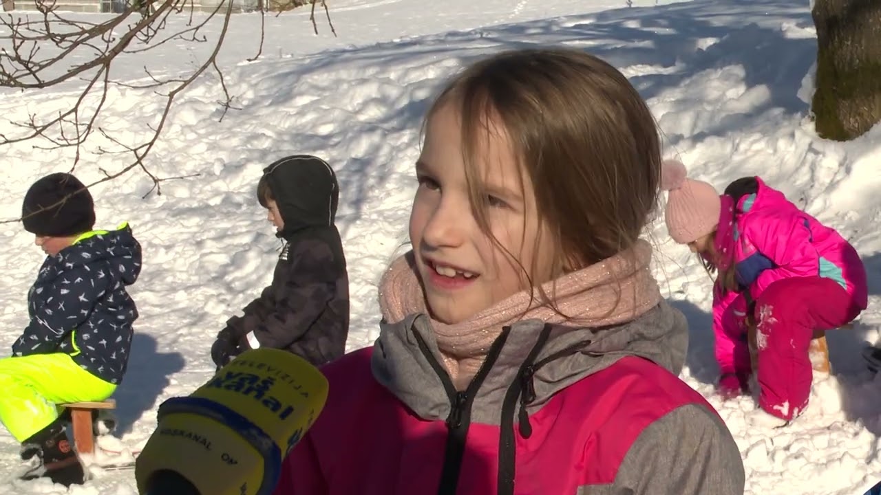 Zimske radosti na OŠ Drska