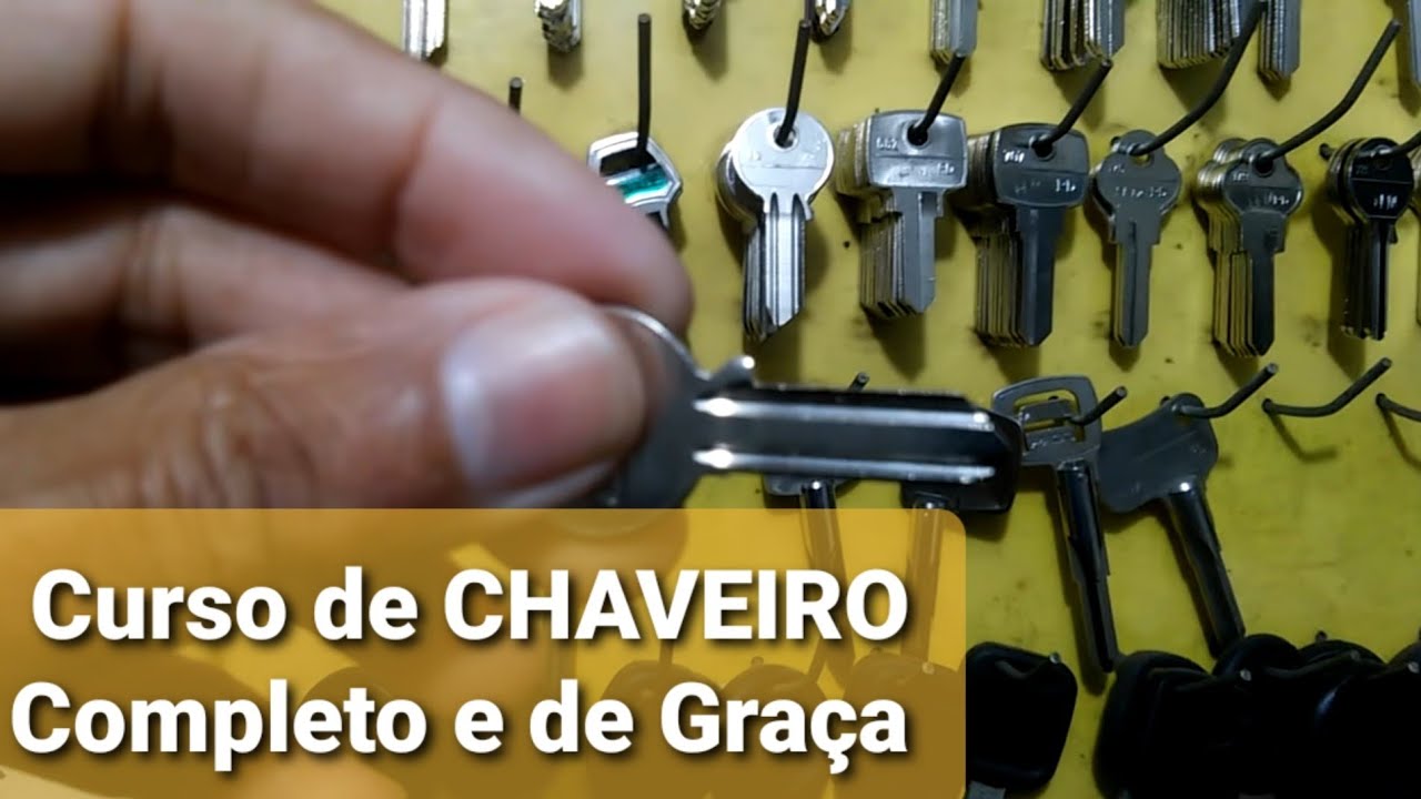 ✅🔑🔓 Faça o Curso de Chaveiro H M - Completo e de Graça( Veja na PlayList ) @ChaveiroHM