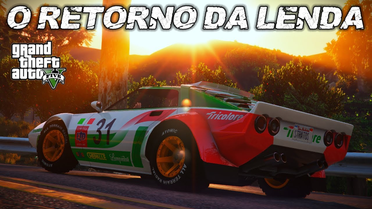 GTA 5 | O RETORNO DA LENDA - LANCIA STRATOS | [Cinematic Film]
