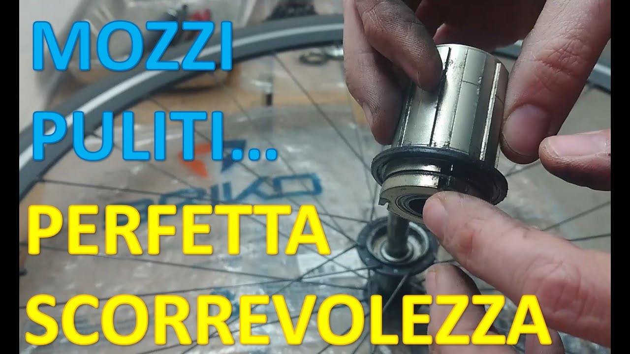 Lubrificare e revisionare i mozzi e ruote libere taiwanesi (Powerway, Novatec, Ican, Winspace...)