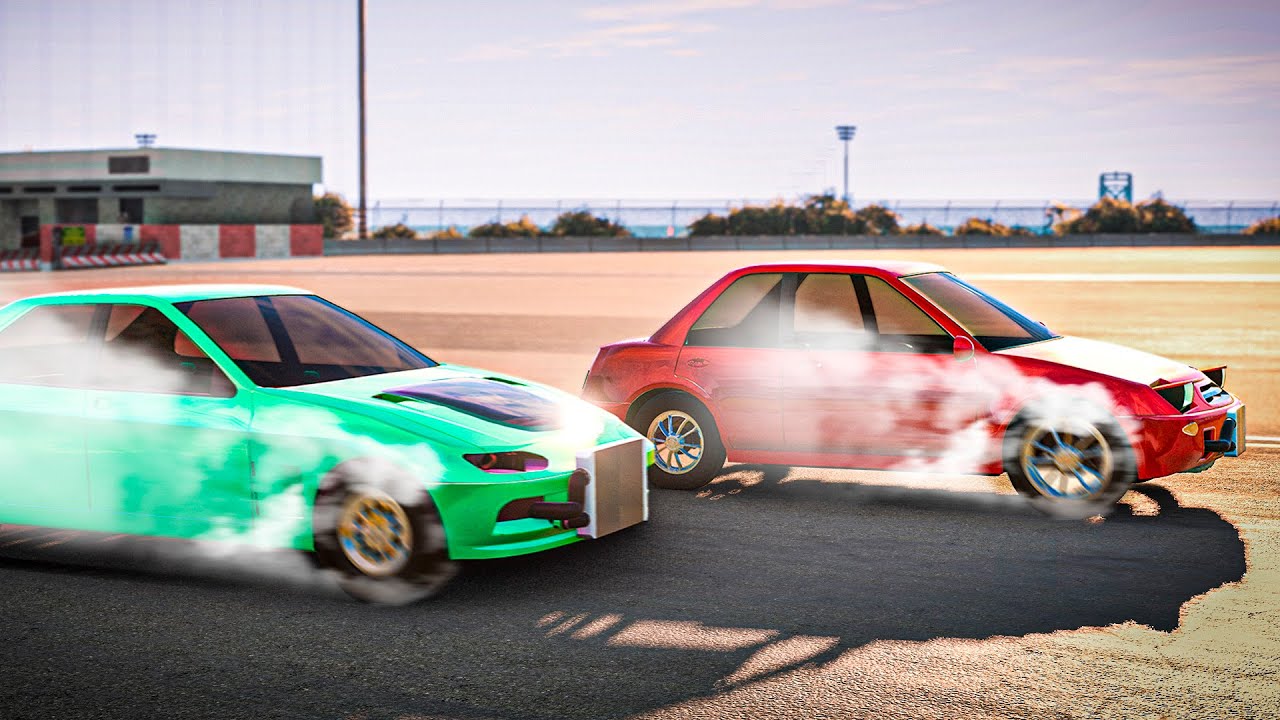КТО БЫСТРЕЕ до 100 кмч, но ТОЛЬКО ПЕРЕДНИЙ ПРИВОД в Automation x BeamNG | DESTIMAGE