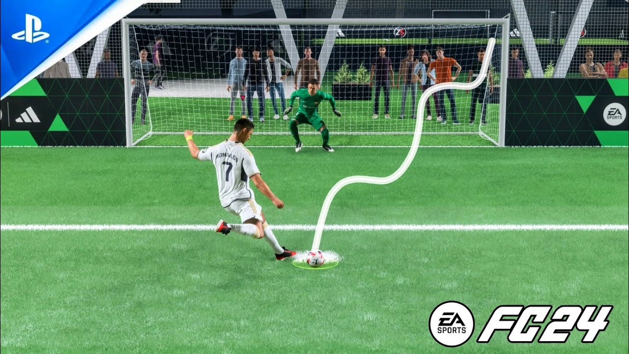 FC 24 VOLTA Football | Real Madrid vs FC Barcelona | Ronaldo vs Messi | Penalty Shootout - PS5