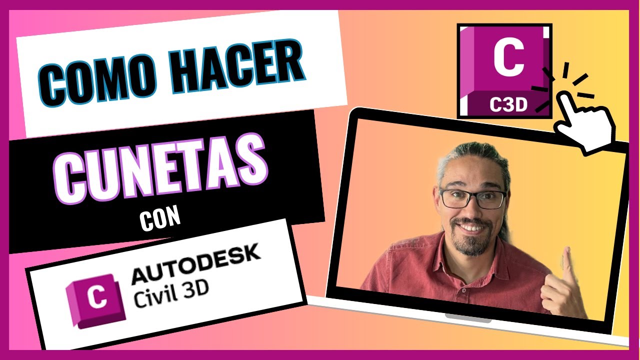 Cunetas en Civil 3D