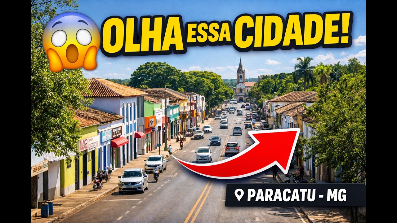 Uma volta pelas ruas de Paracatu - MG