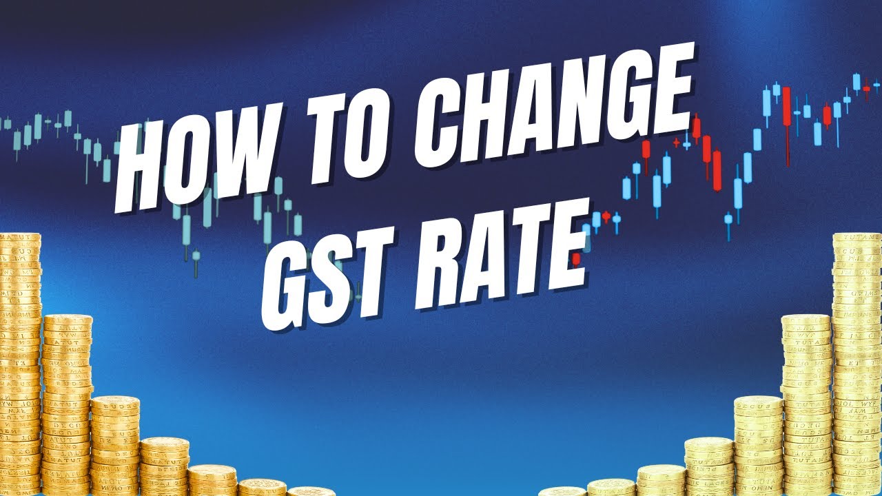 How to change GST rate in GSTpad Billing Software