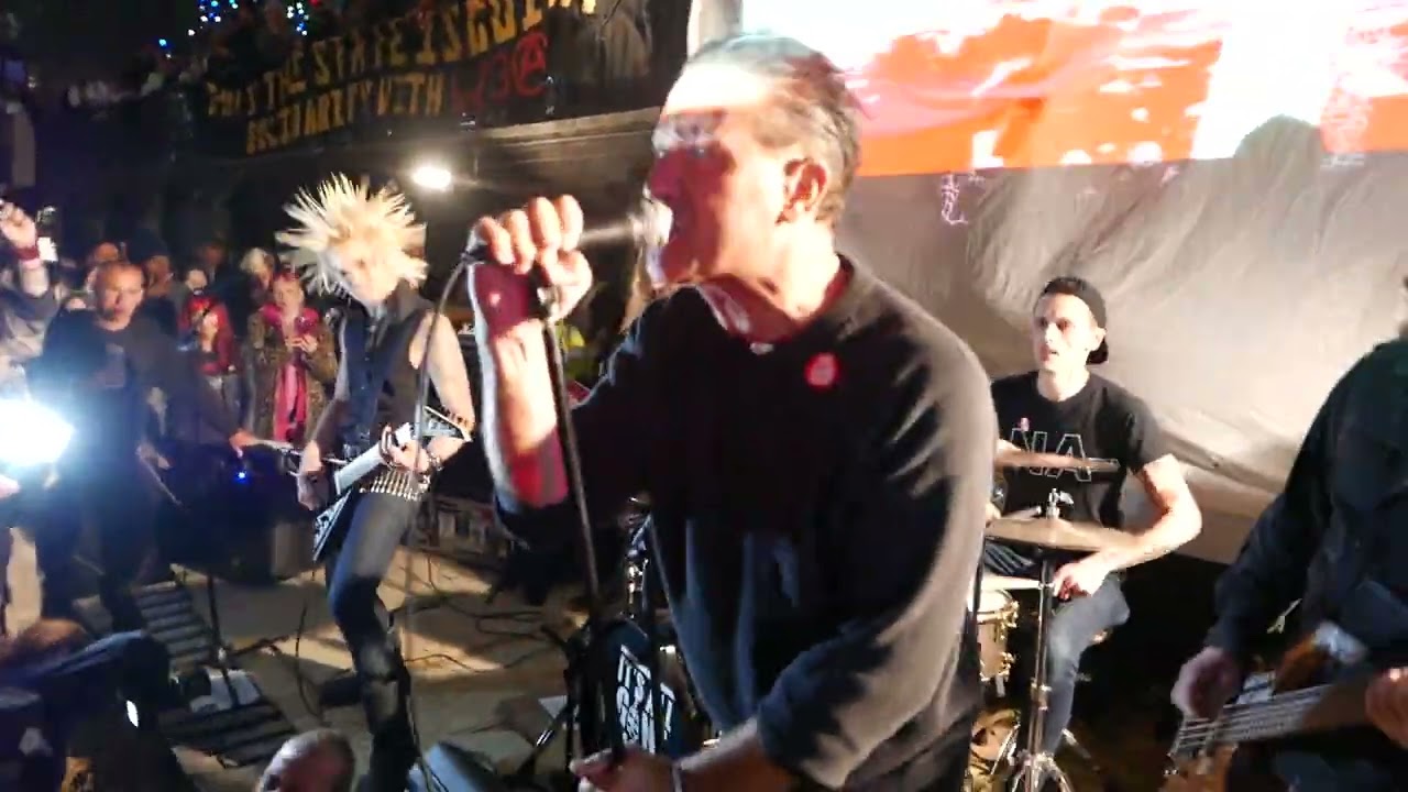 CONFLICT, RIP Colin Jerwood - 'Carlo Giuliani' - live at Trespass 2,