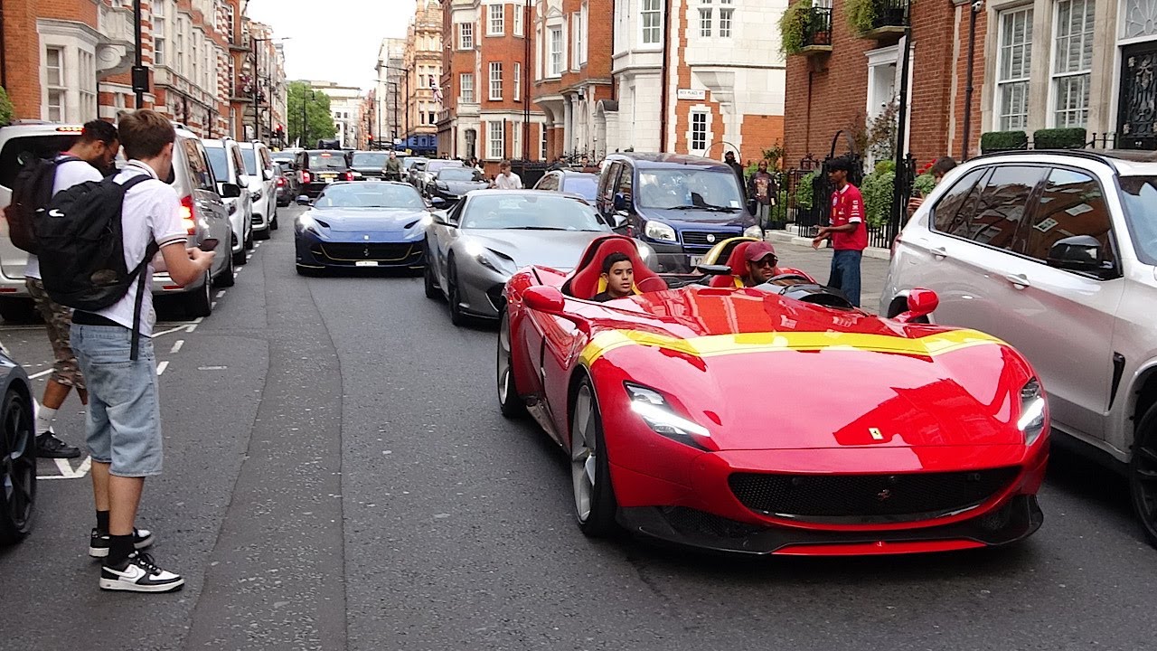 Supercars in London August 2025